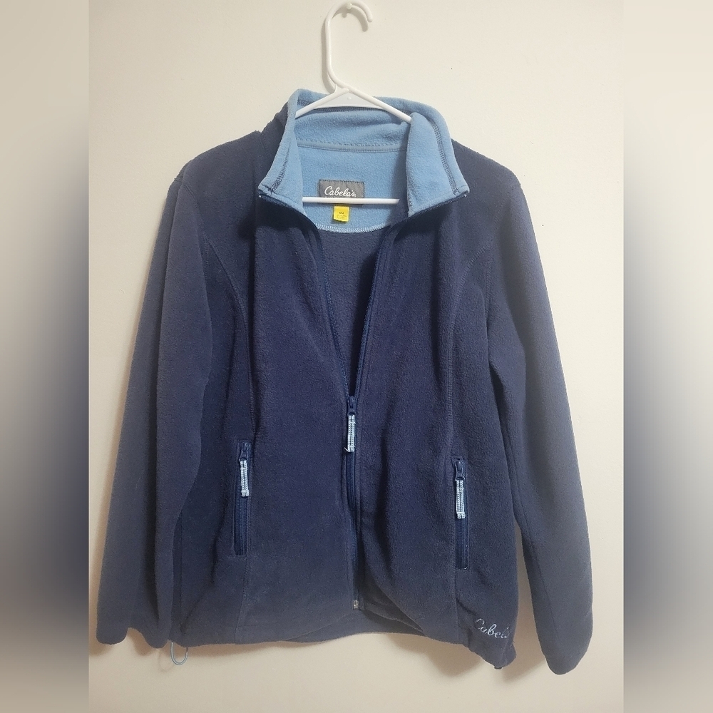 GUC- Cabela's Full Zip Fleece- Size Medium